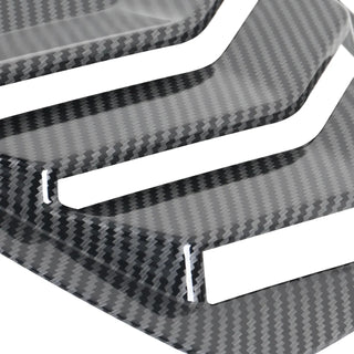 Spec D Rear Side Window Louvers (Carbon Fiber): Dodge Charger 2011 - 2023
