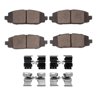 DFC Ultimate Duty Perf Brake Pads & Hardware Kit (REAR): Jeep Wrangler (18-25)
