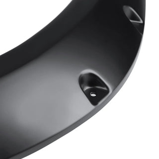 Spec D Riveted Style Fender Flares (Smooth Black, 4pc): Dodge Ram 2500 / 3500 2010 - 2018