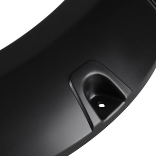 Spec D Riveted Style Fender Flares (Smooth Black, 4pc): Dodge Ram 2500 / 3500 2010 - 2018