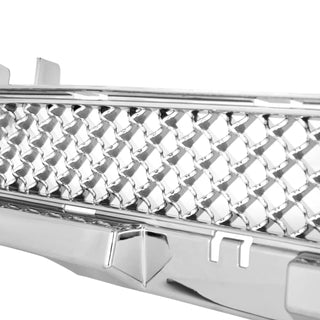 Spec D Lower Mesh Grille (Chrome): Dodge Charger 2011 - 2014
