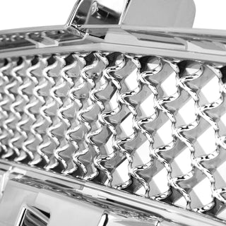 Spec D Lower Mesh Grille (Chrome): Dodge Charger 2011 - 2014