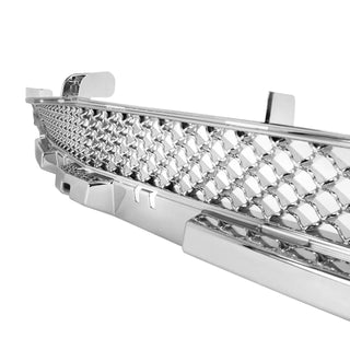 Spec D Lower Mesh Grille (Chrome): Dodge Charger 2011 - 2014