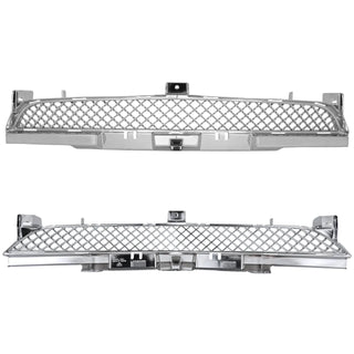 Spec D Lower Mesh Grille (Chrome): Dodge Charger 2011 - 2014