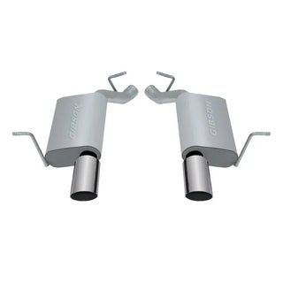 Gibson Aluminized 2.25in Axle-Back Dual Exhaust: Dodge Durango 2011-2022