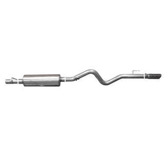 Gibson Single Cat-Back Perf Exhaust Stainless (REAR): Dodge Durango 2004-2009 5.7L HEMI