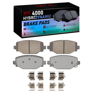 DFC 4000 HybriDynamic Rear Brake Pads (REAR): Jeep Grand Cherokee (22-25) w/ Hardware