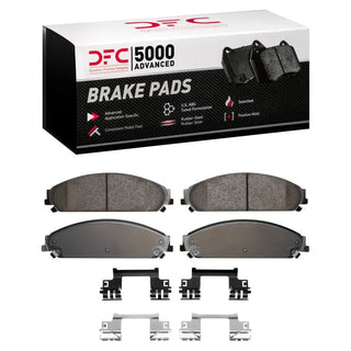 DFC 5000 Advanced Ceramic Brake Pads & Hardware Kit (FRONT): Chrysler 300 (07-23)