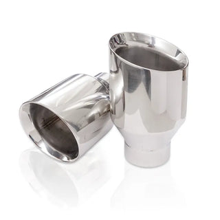 Stainless Works Redline Catback Exhaust Polished Tips (REAR): Dodge Durango SRT 2018-2024 6.4L HEMI