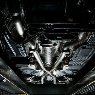 Stainless Works Redline Catback Exhaust Polished Tips (REAR): Dodge Durango SRT 2018-2024 6.4L HEMI