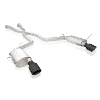 Stainless Works Redline Catback Exhaust Black Tips (REAR): Dodge Durango SRT 2018-2024 6.4L HEMI