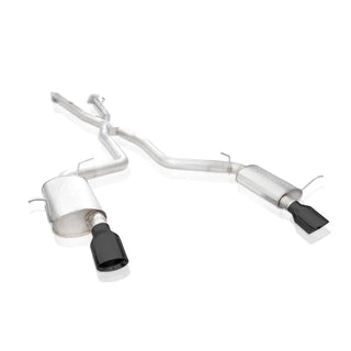 Stainless Works Redline Catback Exhaust Black Tips (REAR): Dodge Durango SRT 2018-2024 6.4L HEMI