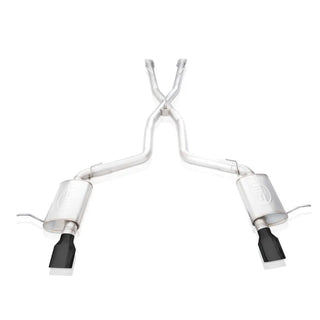 Stainless Works Redline Catback Exhaust Black Tips (REAR): Dodge Durango SRT 2018-2024 6.4L HEMI