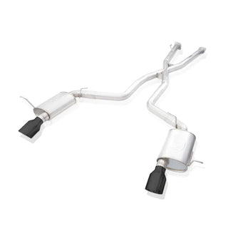 Stainless Works Redline Catback Exhaust Black Tips (REAR): Dodge Durango SRT 2018-2024 6.4L HEMI