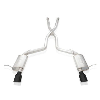 Stainless Works Legend Catback Exhaust Black Tips (REAR): Dodge Durango SRT 2018-2024 6.4L HEMI