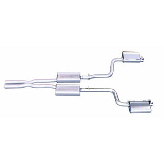 Gibson Dual Cat-Back Perf Exhaust Stainless (REAR): Dodge Challenger 2008-2014 SRT8 6.1L & 6.4L