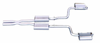 Gibson Dual Cat-Back Perf Exhaust Stainless (REAR): Dodge Challenger 2008-2014 SRT8 6.1L & 6.4L