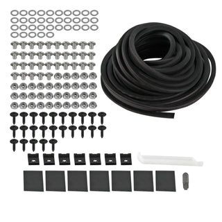 Spec D Riveted Style Fender Flares (Smooth Black, 4pc): Dodge Ram 1500 2009 - 2018