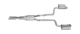Gibson Dual Cat-Back Perf Exhaust Stainless (REAR): Dodge Challenger 2011-2015 3.6L