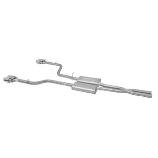 Gibson Dual Cat-Back Perf Exhaust Stainless Tips (REAR): Challenger R/T 09-14 5.7L VVT HEMI
