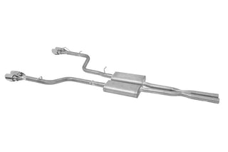 Gibson Dual Cat-Back Perf Exhaust Stainless Tips (REAR): Challenger R/T 09-14 5.7L VVT HEMI