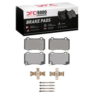 DFC Rear Brake Pads & Hardware Kit (REAR): Jeep Grand Cherokee (12-17)