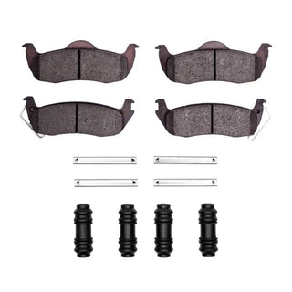 DFC Rear Advanced Ceramic Brake Pads w/ Hardware: Jeep Grand Cherokee (05-10)