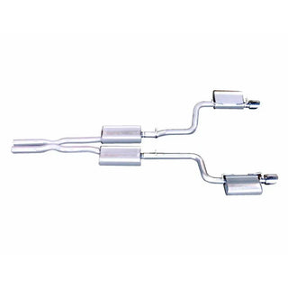 Gibson Dual Cat-Back Perf Exhaust Stainless (REAR): Charger 05-10 / Magnum R/T / 300C 5.7L HEMI