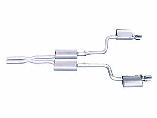 Gibson Dual Cat-Back Perf Exhaust Stainless (REAR): Charger 05-10 / Magnum R/T / 300C 5.7L HEMI