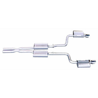 Gibson Dual Cat-Back Perf Exhaust Stainless (DUAL): Fits Charger/Magnum/300C SRT8 05-10 6.1L HEMI