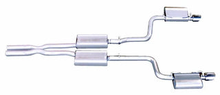 Gibson Dual Cat-Back Perf Exhaust Stainless (DUAL): Fits Charger/Magnum/300C SRT8 05-10 6.1L HEMI