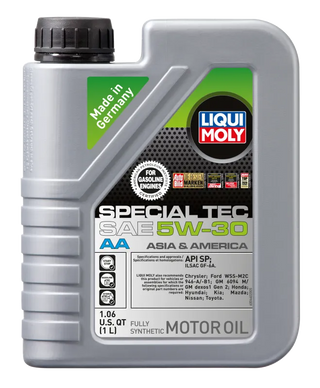 Liqui Moly Special Tec AA Motor Oil: Fits Most Chrysler / Dodge / Jeep / Ram Models