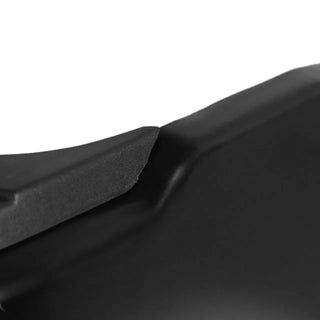 Spec D OEM Style Steel Rear Bumper (Black w/ Parking Sensor Holes): Dodge Ram 2009 - 2018