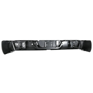Spec D OEM Style Steel Rear Bumper (Black w/ Parking Sensor Holes): Dodge Ram 2009 - 2018