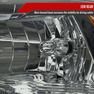 Spec D OEM Style Quad Lamp Headlights (Smoke): Dodge Ram 2009 - 2018