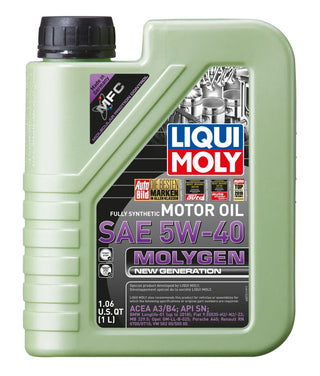 Liqui Moly Molygen New Generation Motor Oil: Chrysler 300 (2010) / Dodge Sprinter 2500 (03-09) / Sprinter 3500 (03-09)