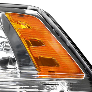 Spec D OEM Style Quad Headlights w/ LED Bar (Chrome): Dodge Ram 2009 - 2018