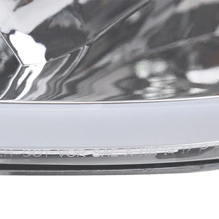 Spec D OEM Style Headlights w/ LED Bar (Chrome): Dodge Ram 2009 - 2018