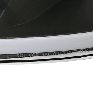 Spec D OEM Style Headlights w/ LED Bar (Black): Dodge Ram 2009 - 2018