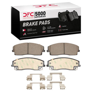 DFC Front Advanced Ceramic Brake Pads & Hardware Kit (FRONT): Chrysler 300 (05-23)