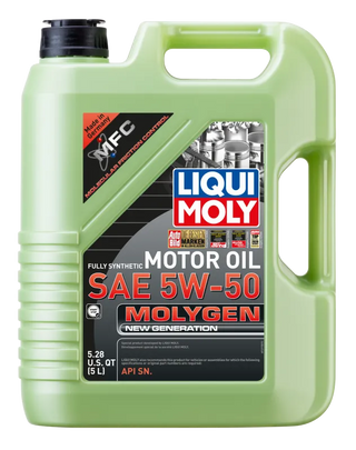 Liqui Moly Molygen New Generation Motor Oil: Fits Most Models
