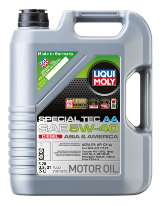 Liqui Moly Special Tec AA Motor Oil: Fits Most Dodge / Jeep / Ram Models