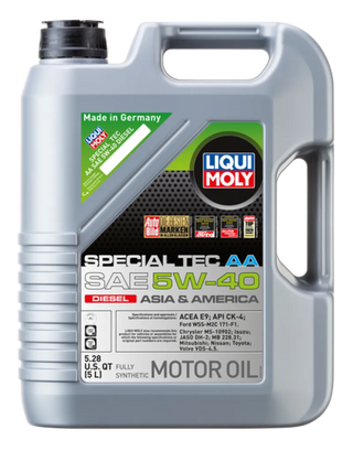 Liqui Moly Special Tec AA Motor Oil: Fits Most Dodge / Jeep / Ram Models