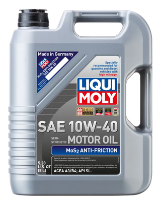 Liqui Moly MoS2 Anti-Friction Motor Oil: Jeep Grand Cherokee (1998) / Wrangler (87-93)