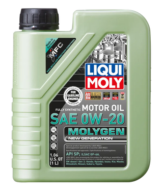 Liqui Moly Molygen New Generation Motor Oil: Fits Most Chrysler / Dodge / Jeep / Ram Models