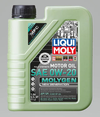 Liqui Moly Molygen New Generation Motor Oil: Fits Most Chrysler / Dodge / Jeep / Ram Models