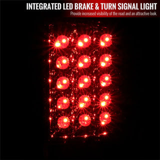 Spec D LED Tail Lights (Smoke): Dodge Ram 2009 - 2018