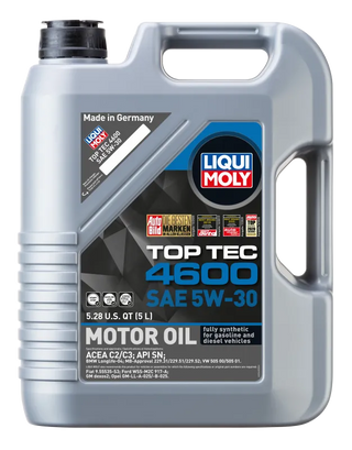 Liqui Moly Top Tec 4600 Motor Oil: Fits Most Dodge / Jeep / Ram Models