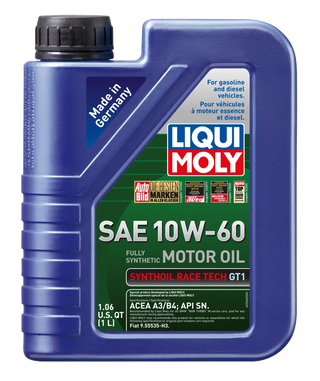 Liqui Moly Synthoil Race Tech GT1 Motor Oil: Fits Most Models