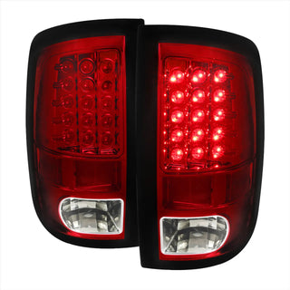 Spec D LED Tail Lights (Red): Dodge Ram 2009 - 2018